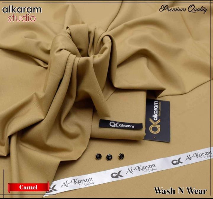 Alkaram Unstitch Premium Wash & Wear AKS 10