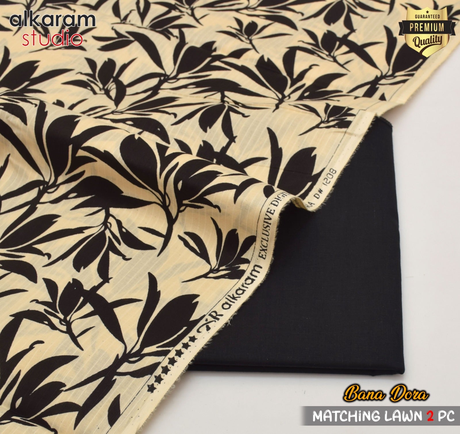 2-Pc Lawn Bana Dora – Digital Print Delight 🌿LBD 14