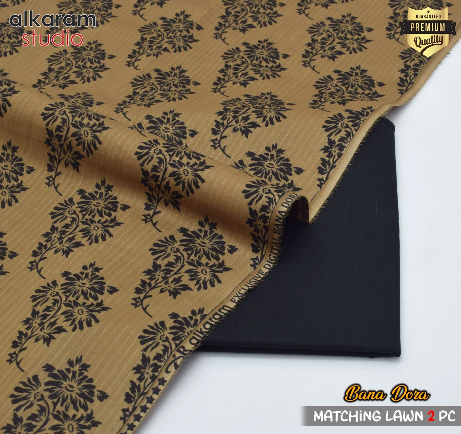 2-Pc Lawn Bana Dora – Digital Print Delight 🌿LBD 07