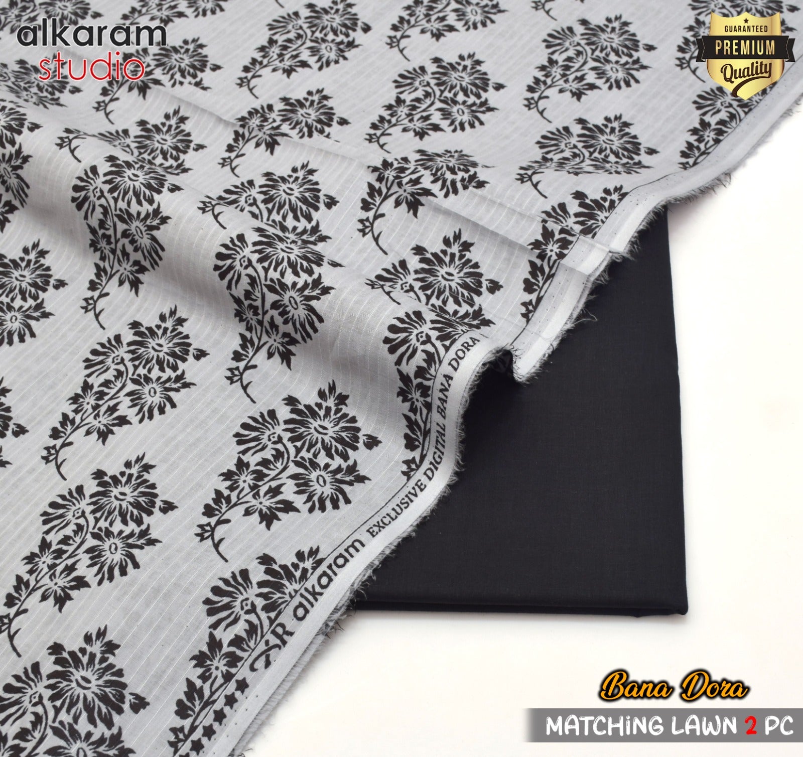 2-Pc Lawn Bana Dora – Digital Print Delight 🌿LBD 06