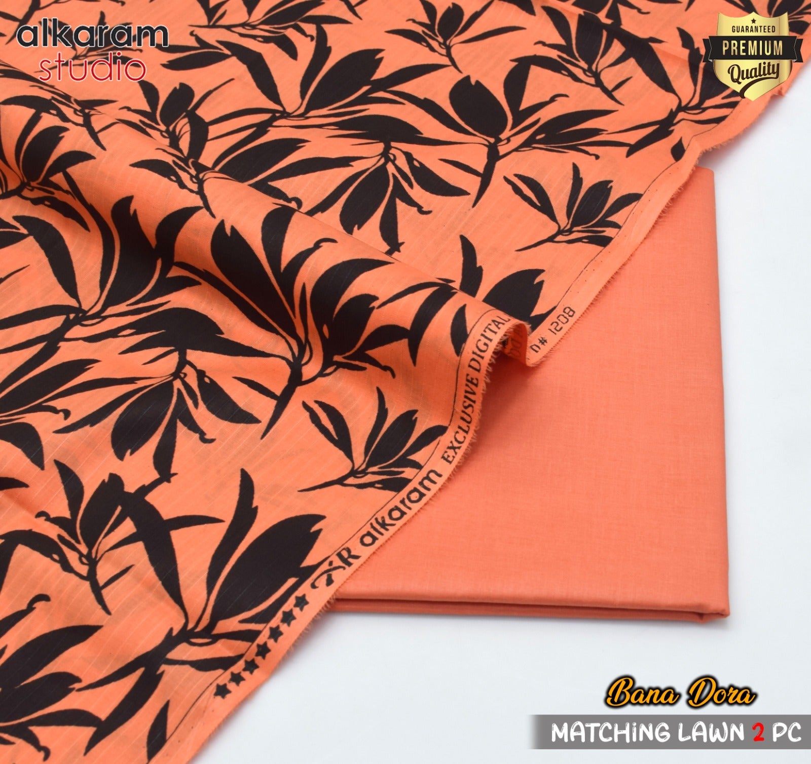 2-Pc Lawn Bana Dora – Digital Print Delight 🌿LBD 13