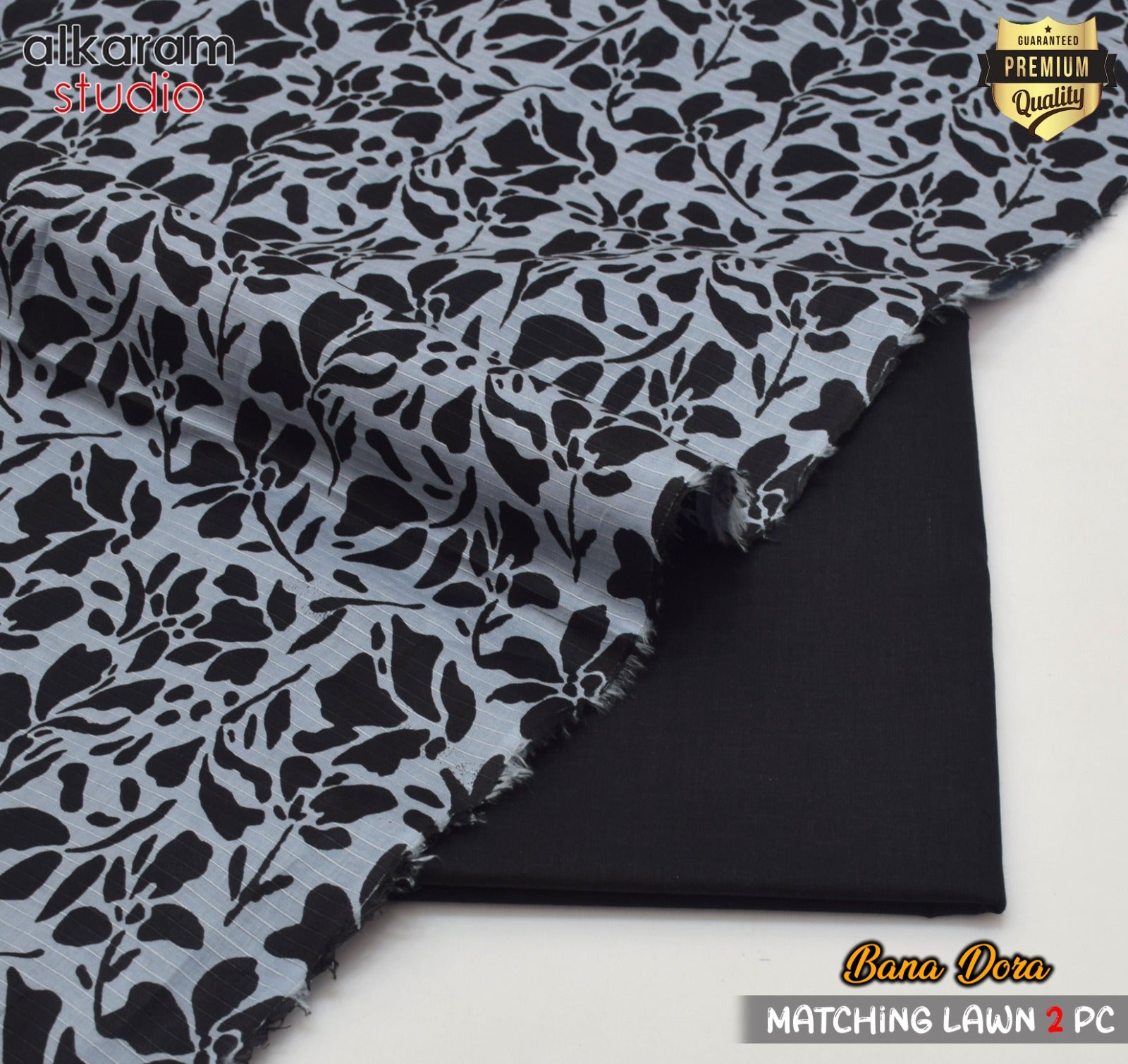 2-Pc Lawn Bana Dora – Digital Print Delight 🌿LBD 12