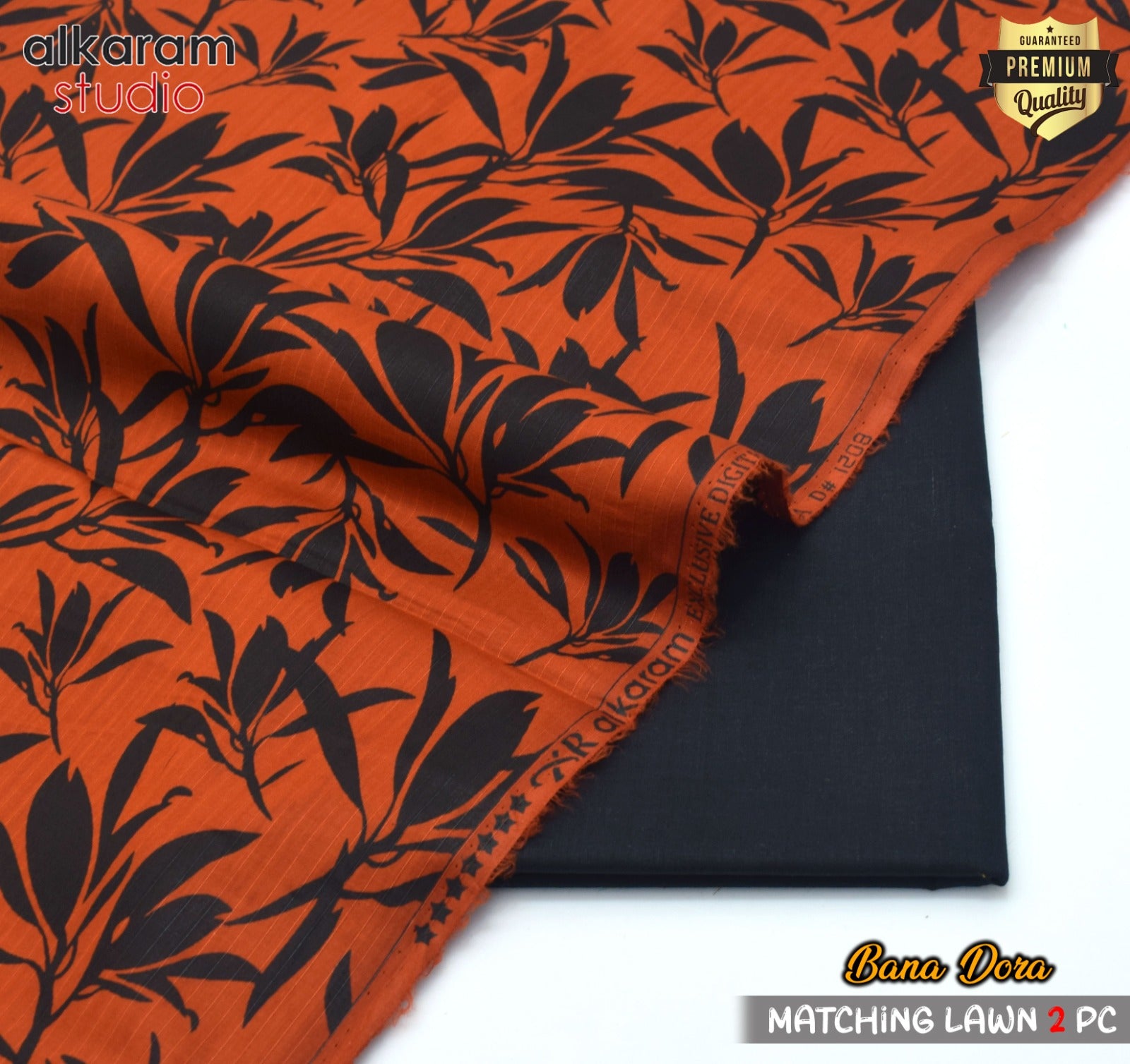 2-Pc Lawn Bana Dora – Digital Print Delight 🌿LBD 09