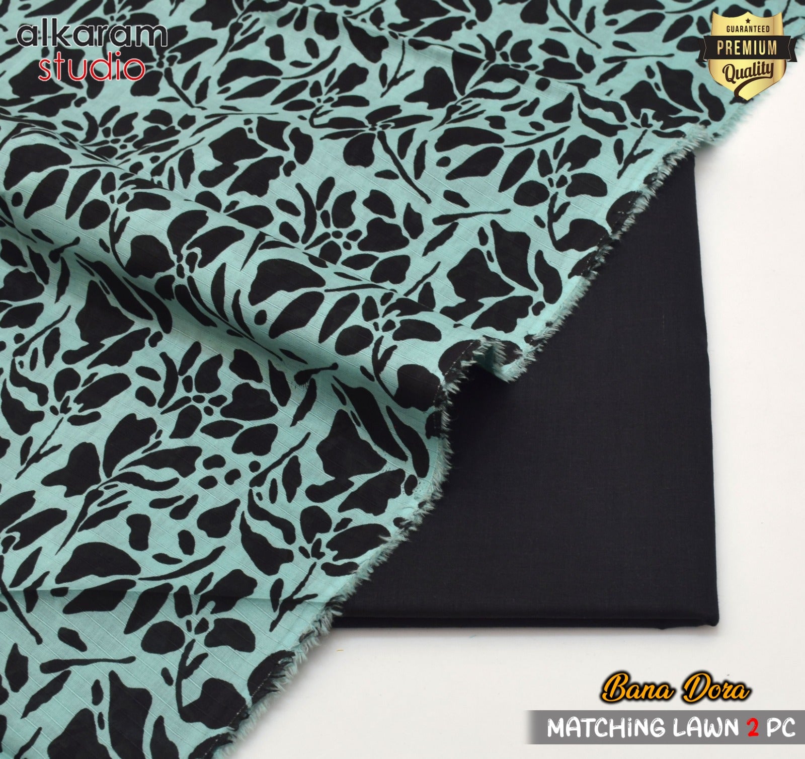 2-Pc Lawn Bana Dora – Digital Print Delight 🌿LBD 08