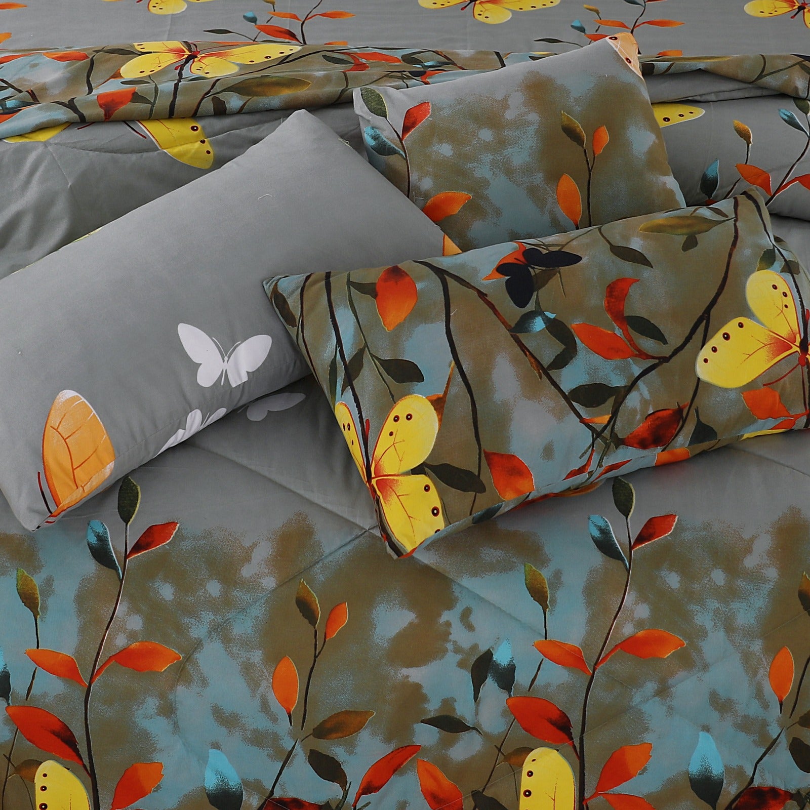 7 Pcs Comforter Set King Size Design KCC  080