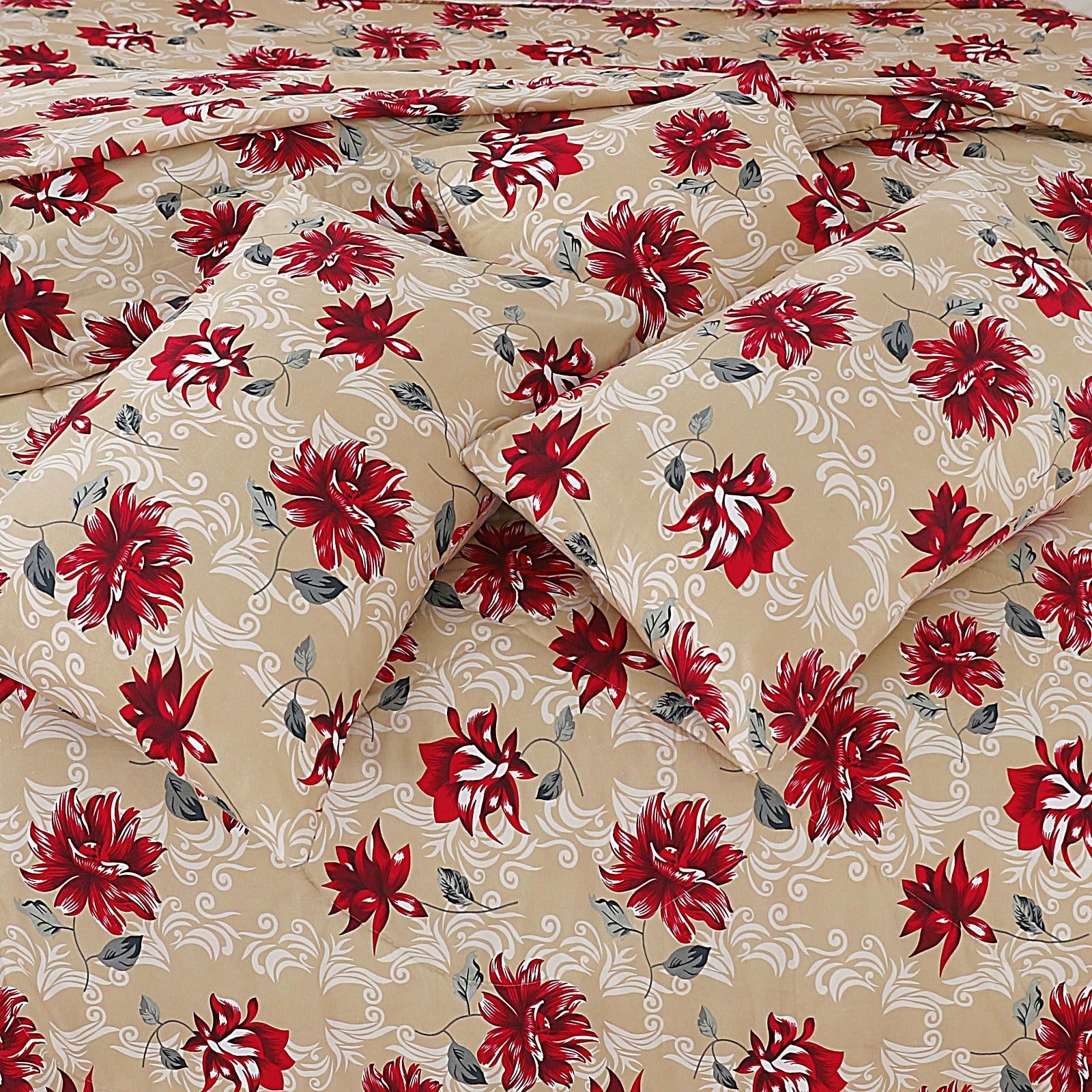 7 Pcs Comforter Set King Size Design KCC  083