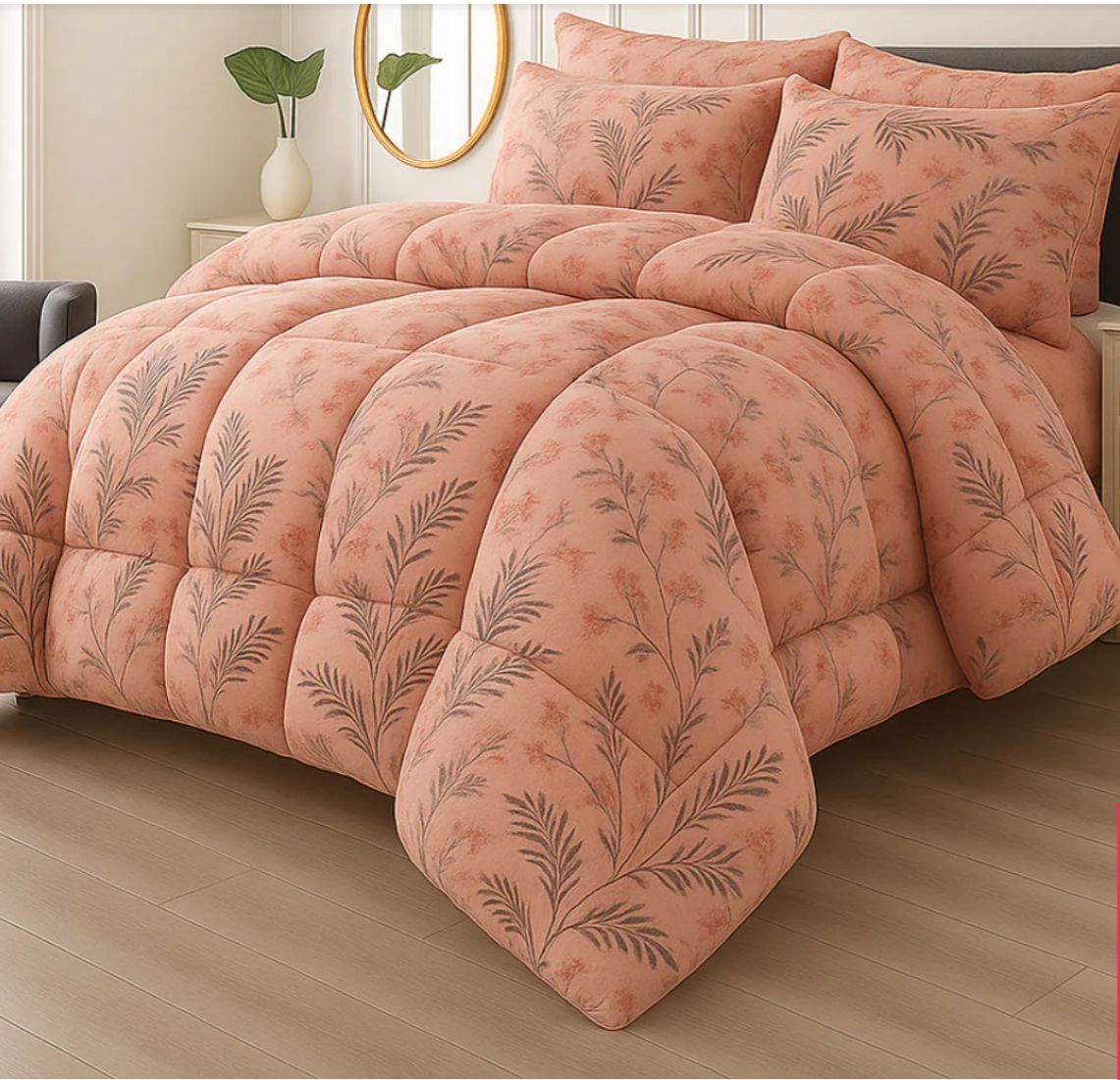 Winter Quilt/Razai Set SH-45 (Heavy polyester Filling)