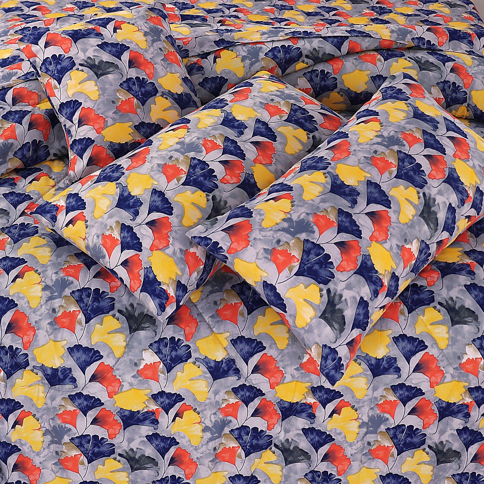 7 Pcs Comforter Set King Size Design KCC  079