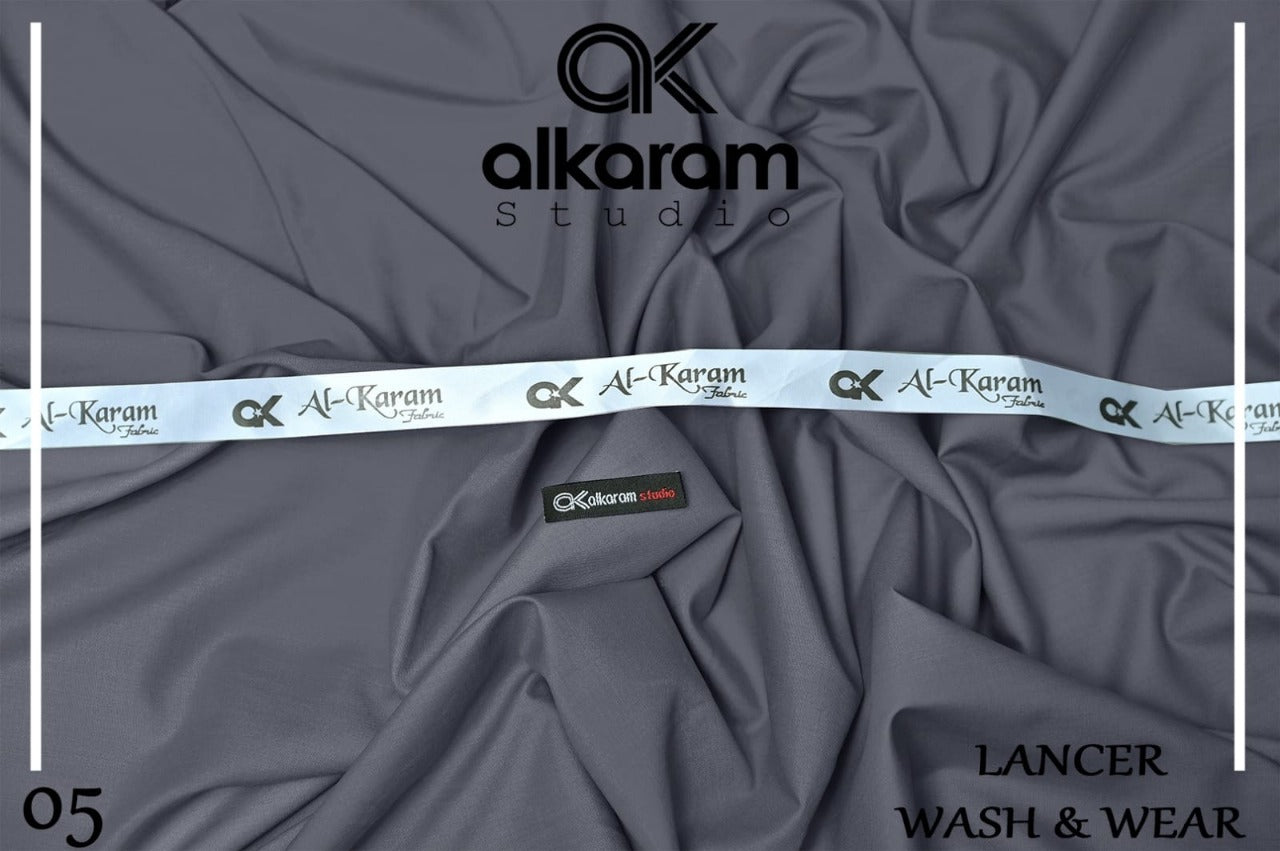 Alkaram Wsah N ware Unstitch Premium – Soft Pashmina Fabric AKW 609
