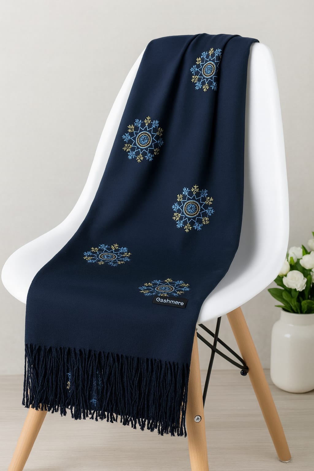 Women Warm Winter ( Print Pashmina Wool ) 0267